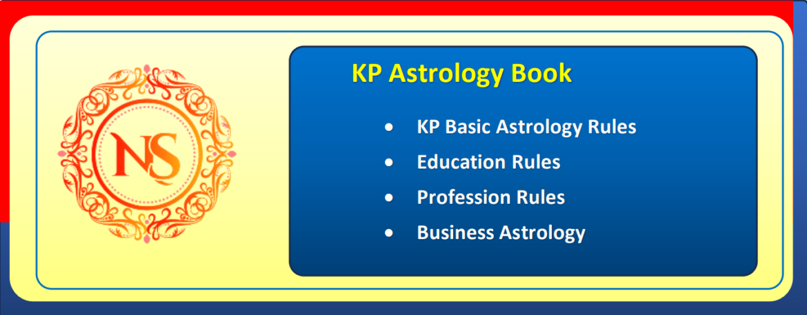 KP Astrology Book – Basic Rules, Education and Profession