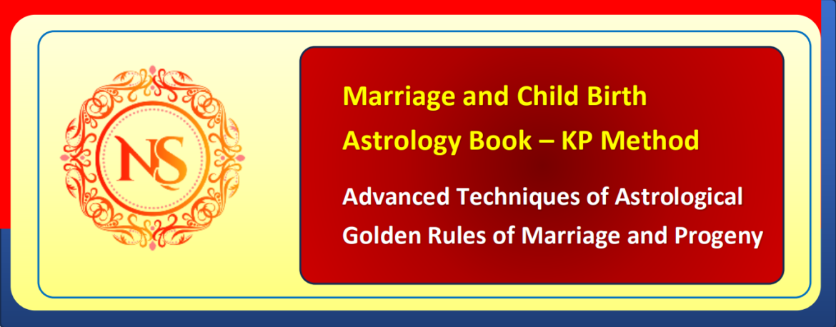 Marriage and Child Birth Astrology Book – KP Method